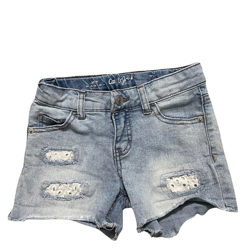 Cat and Jack Girl’s Denim Shorts Size 7/8